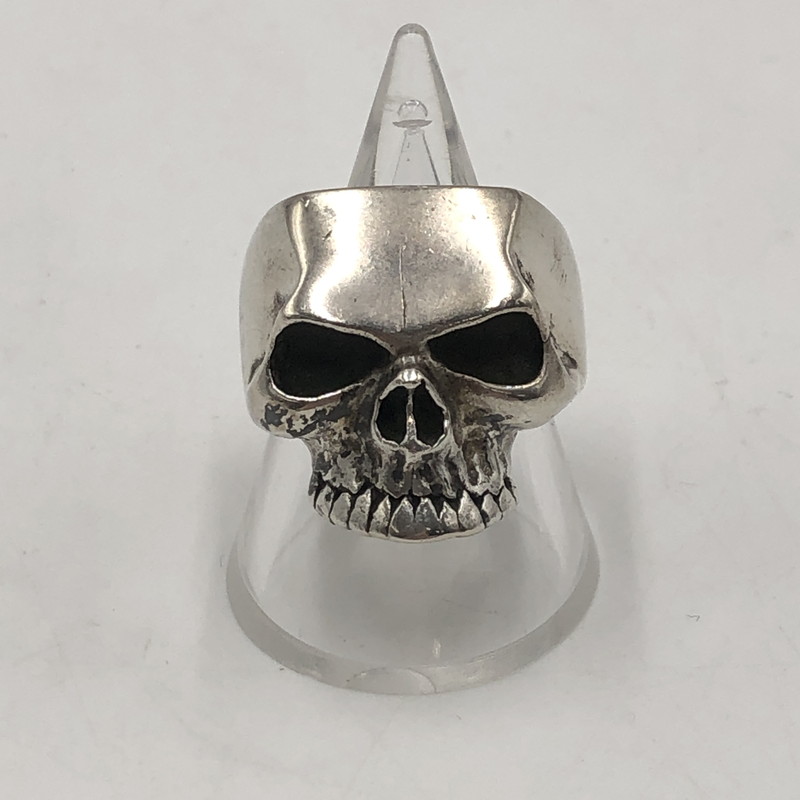 【中古品】【メンズ】 CRAZY PIG クレイジーピッグ LEMOLA SKULL RING レモラ スカル リング アクセサリー 指輪 192-251025-ks-08-tei カラー：シルバー 14.5号 万代Net店 20,075円