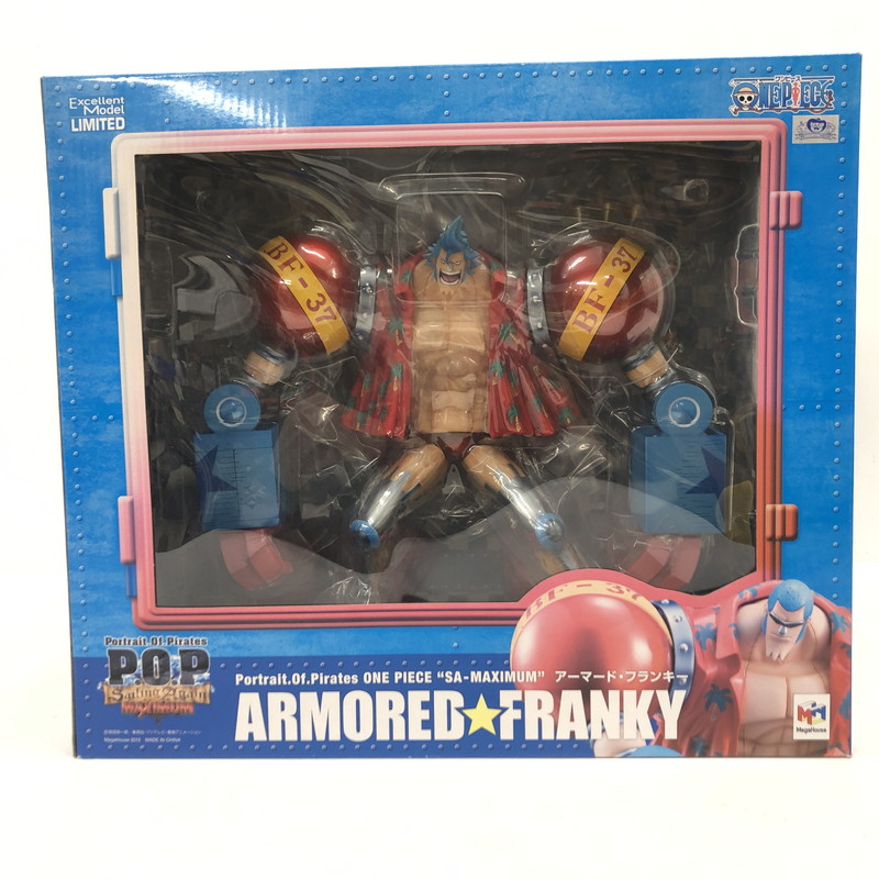 エクセレントモデル LIMITED Portrait.Of.Pirates ワンピース SA‐MAXIMUM アーマード・フランキー （メガトレショップ、プレミアムバンダイ、Mekke！限定） 047-251028-ns-11-tei 万代Net店
