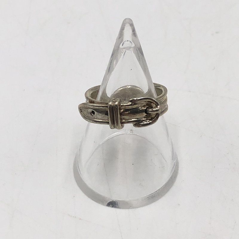 【現状渡し品】【レディース】 HERMES エルメス サンチュール ベルトリング アクセサリー 指輪 182-251030-ks-04-tei カラー:シルバー 11号 万代Net店
