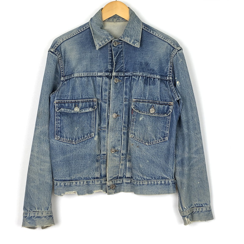 【希少】50s Levi's リーバイス ハギ 付き 2nd デニムジャケット 2100080000527921-1.jpg