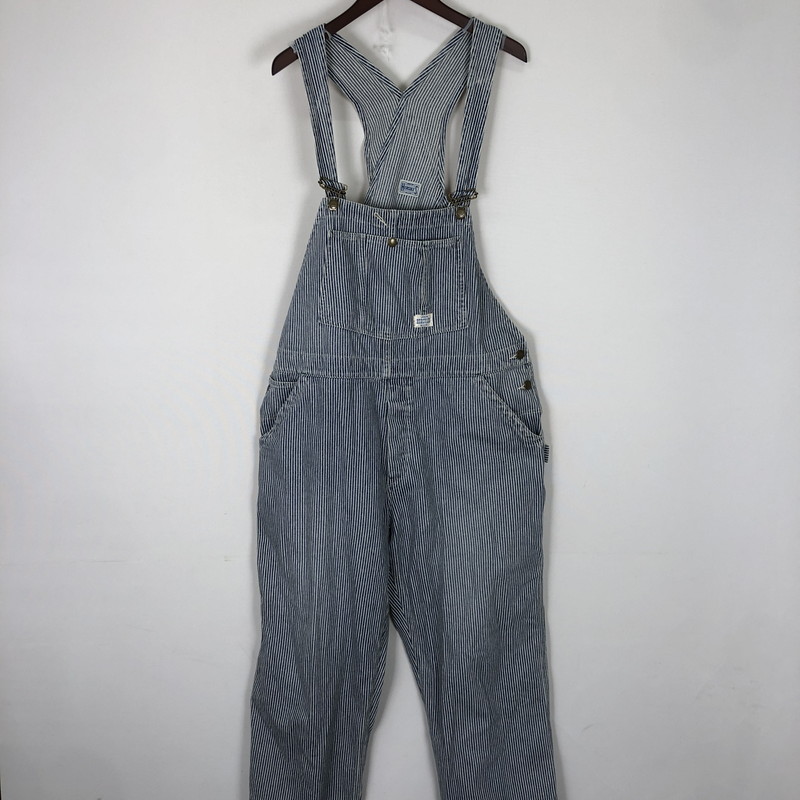 【中古品】【メンズ】 UNION HERCULES MADE ユニオン ヘラクレス メイド JOHNBULL OVERALL HE251P01 ジョンブル オーバーオール ボトムス 156-251106-ks-31-tei サイズ：32 カラー：ヒッコリー 万代Net店