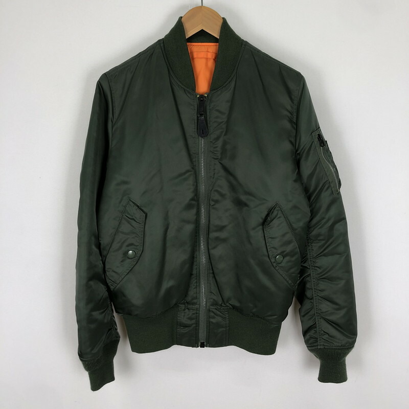 楽天市場】ALPHA INDUSTRIES MA-1 REVERSIBLE FLIGHT JACKET size：L