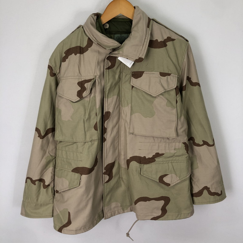 【中古品】【メンズ】 U.S ARMY アメリカ軍 M-65 FIELD JACKET フィールド ジャケット ライトアウター 145-251112-ks-19-tei サイズ:XS~S カラー:カモ柄 万代Net店|万代Net店