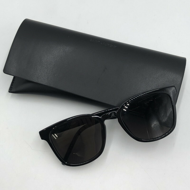 【中古品】【メンズ】 SAINT LAURENT サンローラン SUNGLASSES SL327-K 001 サングラス アイウェア アクセサリー 203-251116-yy-06-tei サイズ:54□21-145 カラー:ブラック 万代Net店