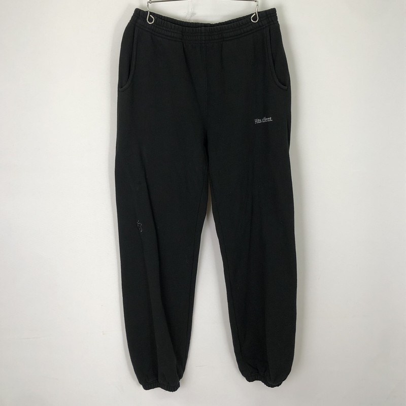 【中古品】【メンズ】 SOL SOONERORLATER ソル スーナーオアレイター APPLE SWEATPANTS アップル スウェット パンツ ボトムス 151-251116-ks-21-tei サイズ：L カラー：ブラック 万代Net店