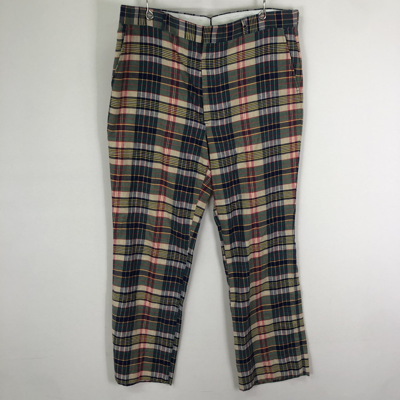 【中古品】【メンズ】 JOS.A.BANK CLOTHIERS ジョス エー バンク クロージャーズ INDIA MADRAS CHECK PANTS インディア マドラス チェック パンツ ボトムス 156-251124-yo-24-tei サイズ：表記無し カラー：マルチ 万代Net店