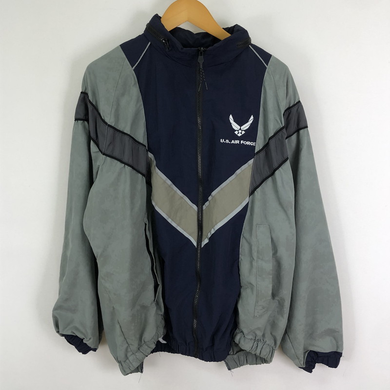 【中古品】【メンズ】 WEYEP ウィエップ U.S.AIR FORCE NYLON DOCKING JACKET エアフォース ナイロン ドッキング ジャケット ライトアウター 145-251124-yo-07-tei サイズ:M カラー:グレー 万代Net店|万代Net店