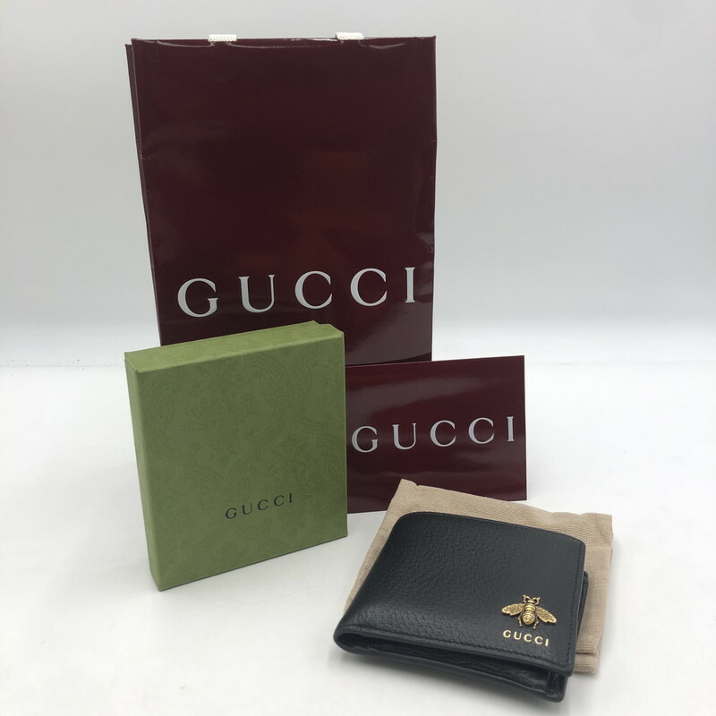 楽天市場】【新品】GUCCI グッチ 二つ折り財布 シグネチャー