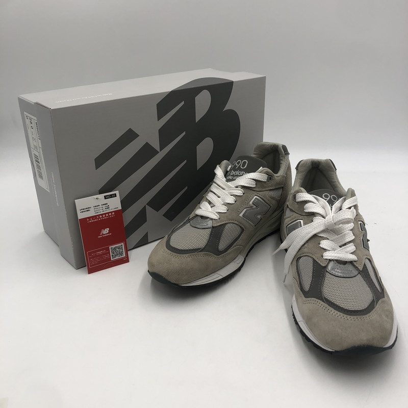 【中古品】【メンズ】 NEW BALANCE ニュー平衡にする 990 V2 M990GY2 MADE IN USA スニーカー 靴 162-251217-ks-15-tei 色つや：GRAY 生生世世Net店