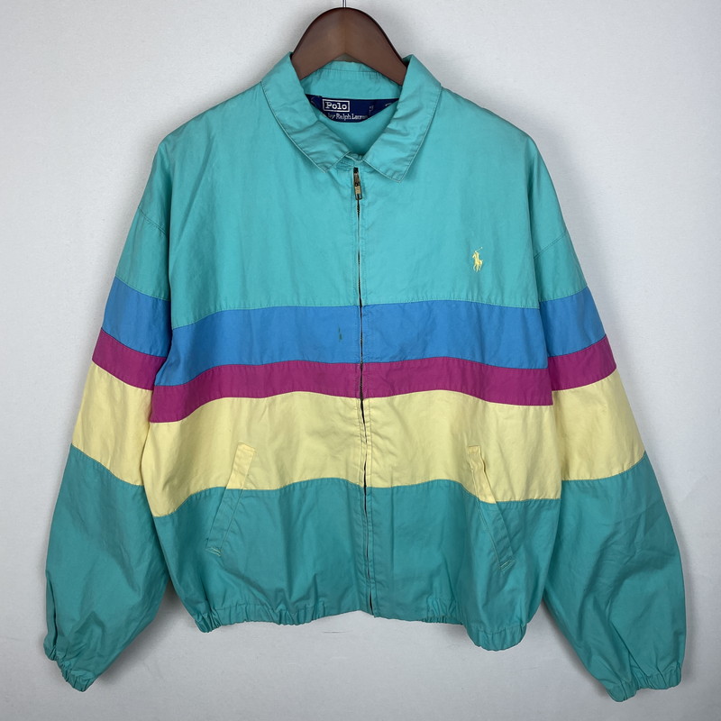 楽天市場】80s Polo Ralph Lauren Red Denim Swing Top Jacket 赤 XL