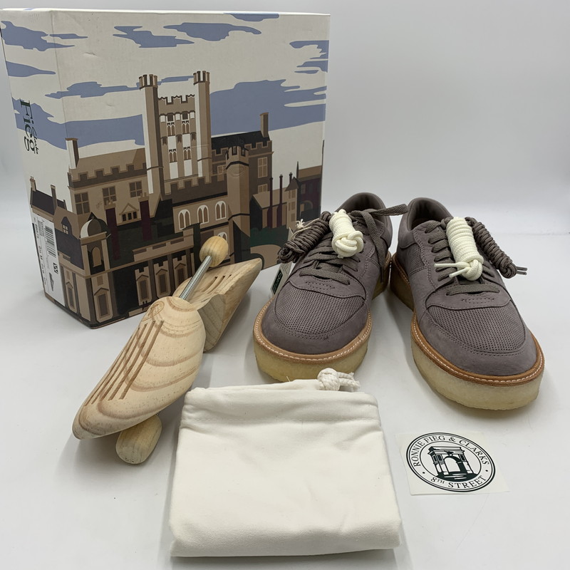 【中古品】【メンズ】 KITH キス &times; CLAKS クラークス 別注 コラボ STREET SANFORD ANTHRACITE SNEAKERS ストリート スタンフォード アンスラサイト スニーカー 靴 164-251225-ko-20-tei 万代Net店｜万代Net店