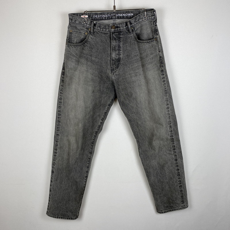 【中古品】【メンズ】 LIBERAIDERS リベレイダース LR LOOSE FIT DENIM PANTS 707062401 ルーズフィット デニムパンツ ボトムス ジーンズ 153-251226-ks-08-tei サイズ：M カラー：ブラック 万代Net店
