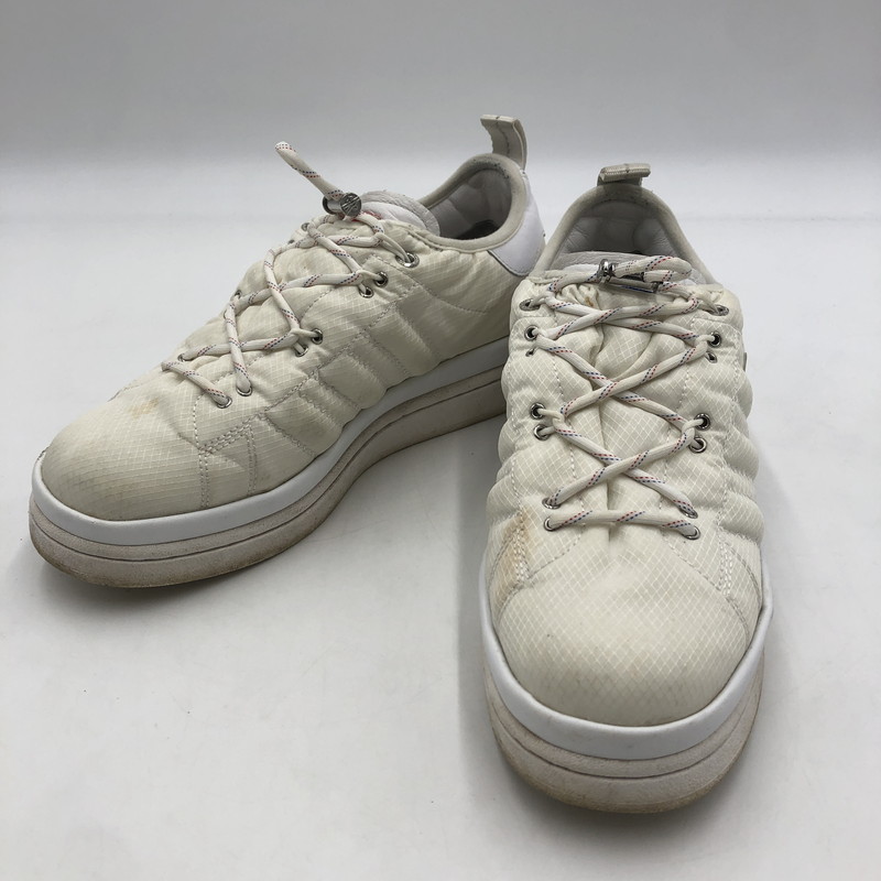 百貨店SALE 10%OFF~【中古品】【メンズ】 adidas アディダス × MONCLER モンク軌跡 別注 共同研究 CAMPUS CORE WHITE IG7865 帆布 中核グループ 白いこと スニーカー 靴 161-260107-ko-09-tei 大きさ：26珊 色つや：白いこと 生生世世Net店