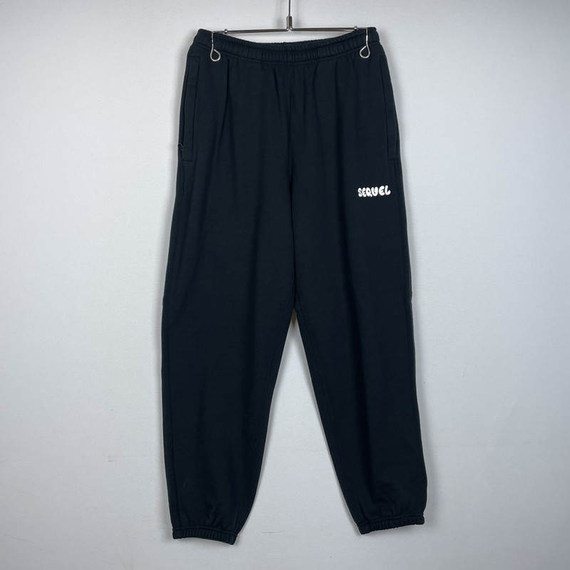 百貨店SALE 10%OFF~【中古品】【メンズ】  SEQUEL シークエル 25SS SWEAT PANTS SQ-25SS-PT-04 汗水 ズボン下 ボトムス 153-260114-yy-29-tei 大きさ：S 色つや：黒いこと 生生世世Net店