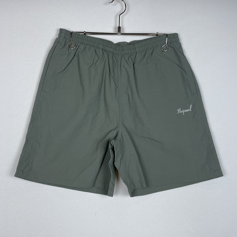 百貨店SALE 10%OFF~【中古品】【メンズ】  SEQUEL シークエル EASY SHORTS SQ-25SS-SP04 たわい無い さる股引き ボトムス 遊撃手ズボン下 二分の一ズボン下 153-260114-yy-28-tei 大きさ：S 色つや：オリーブ 生生世世Net店