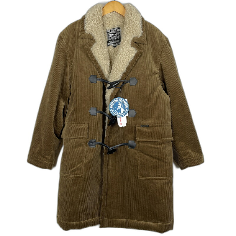 百貨店SALE 10%OFF~【中古品】【メンズ】 HYSTERIC GLAMOUR ヒステリックグラマー RANCH COAT 02253AC04 昼御飯厚地の外套 アウター 140-260119-yy-18-tei 大きさ：M 色合い：赤銅色 未来永劫Net店