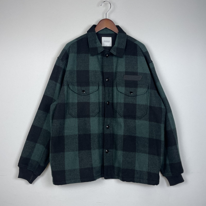 楽天市場】【RADIALL】ラディアル ビーチクロス ジャケット 36 ウール