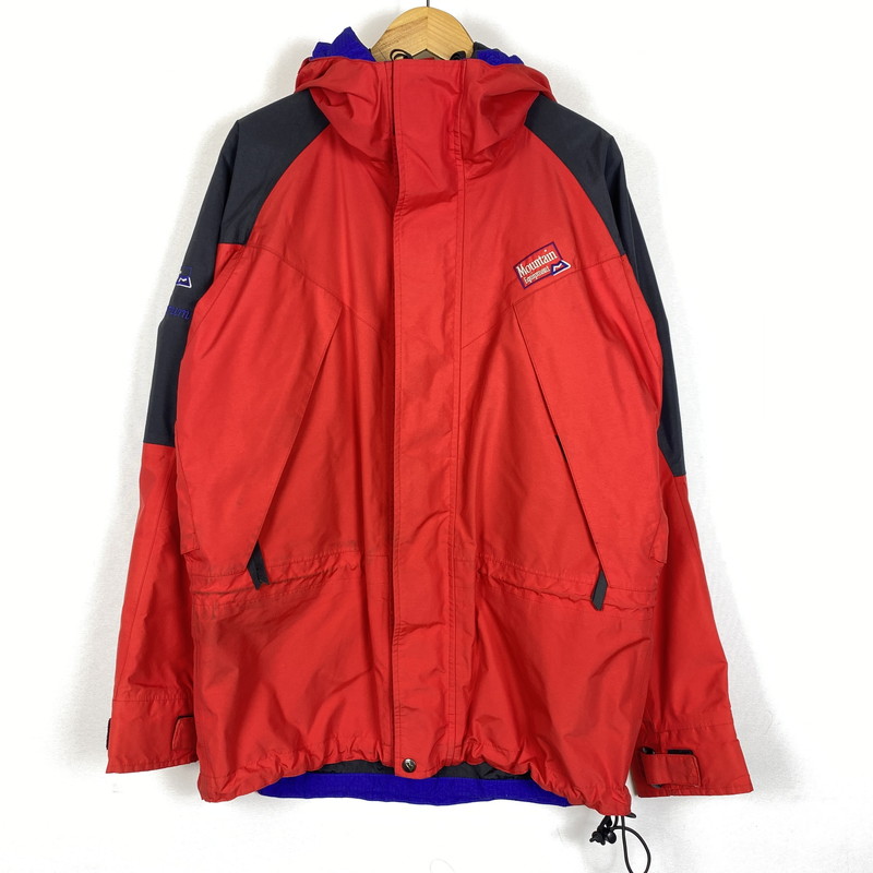 【現状渡し品】【メンズ】 MOUNTAIN EQUIPMENT マウンテンイクィップメント 90's MOUNTAIN PARKA 90年代 マウンテン パーカ ライトアウター GORE-TEX 144-260126-ks-17-tei サイズ：M カラー：レッド/ブラック 万代Net店