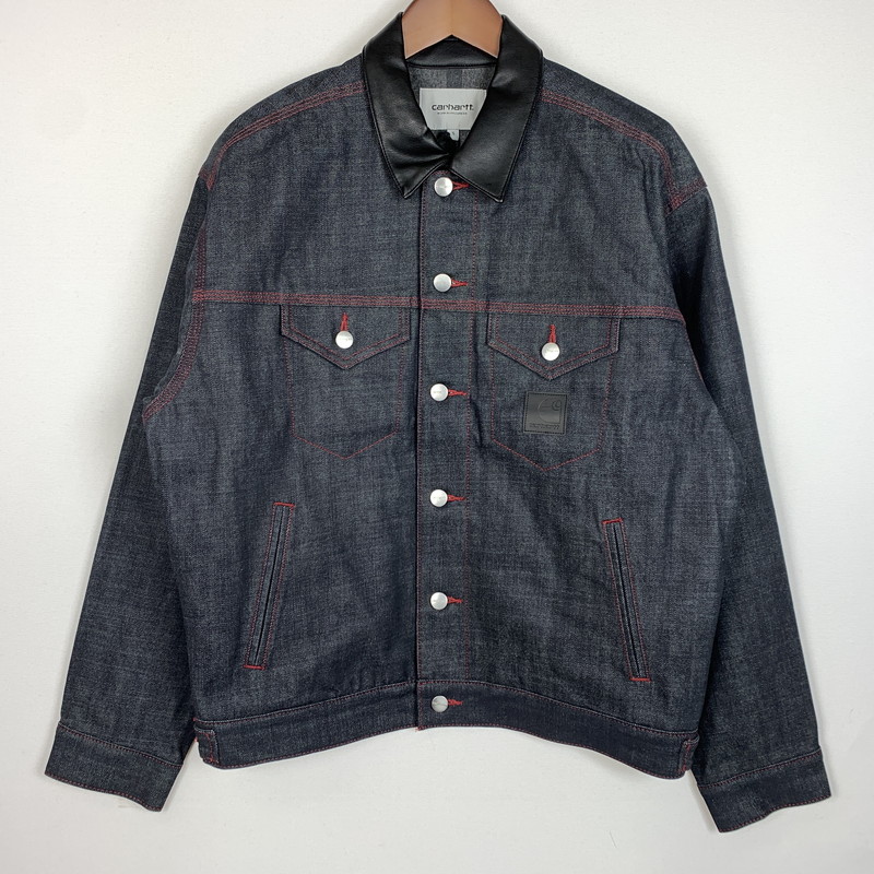 【中古品】【メンズ】 Carhartt WIP カーハート ワークインプログレス JP RIGID DENIM JACKET A261042 リジッド デニムジャケット アウター Gジャン 145-260128-ko-14-tei サイズ：S カラー：インディゴ 万代Net店