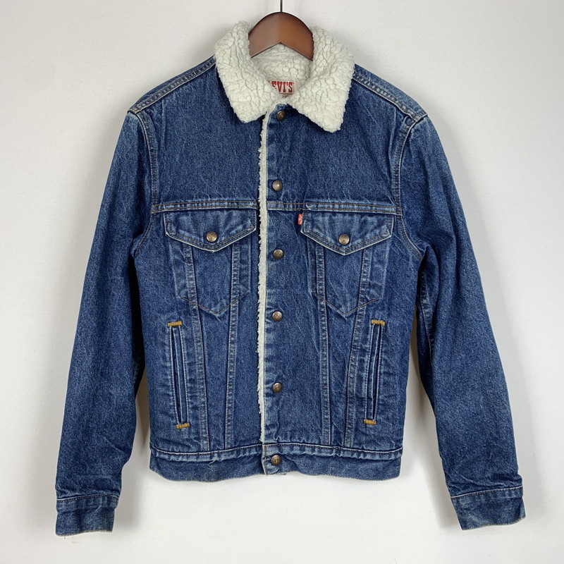 【中古品】【メンズ】 Levi's リーバイス 90's DENIM BOA JACKET 70608-0216 90年代 デニム ボアジャケット アウター Gジャン 145-260209-ko-19-tei サイズ：34 カラー：インディゴ 万代Net店 8,140円