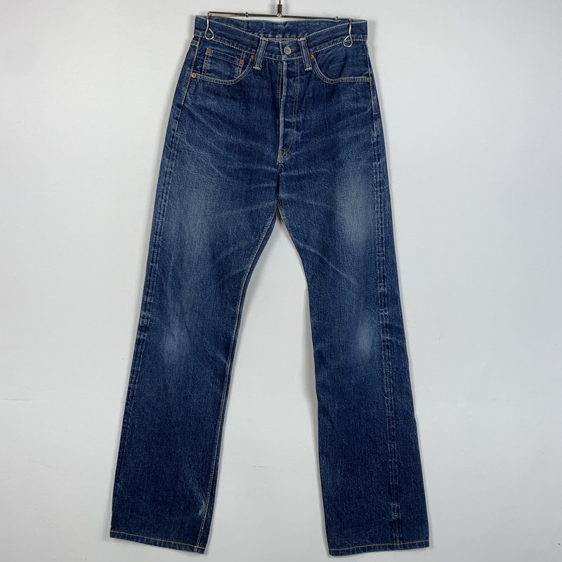 【中古品】【メンズ】 WAREHOUSE ウエアハウス DENIM PANTS LOT1001 デニムパンツ ボトムス ジーンズ フラッグシップ 156-260212-ko-11-tei サイズ：28 カラー：インディゴ 万代Net店｜万代Net店 7,950円