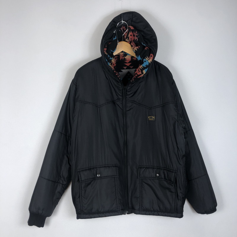 【中古品】【メンズ】 WESTRIDE ウエストライド CAMP SIERRA HOODIE キャンプシエラ フーディ アウター リバーシブルジャケット 145-260217-ko-13-tei サイズ：L カラー：ブラック 万代Net店 19,800円