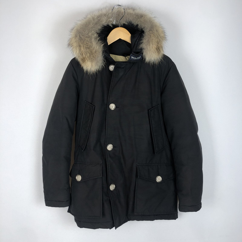 【中古品】【メンズ】 WOOLRICH ウールリッチ ARCTIC DOWN PARKA 1602160 アークティック パーカー アウター ダウンジャケット 144-260217-ko-06-tei サイズ:XXS カラー:ブラック 万代Net店