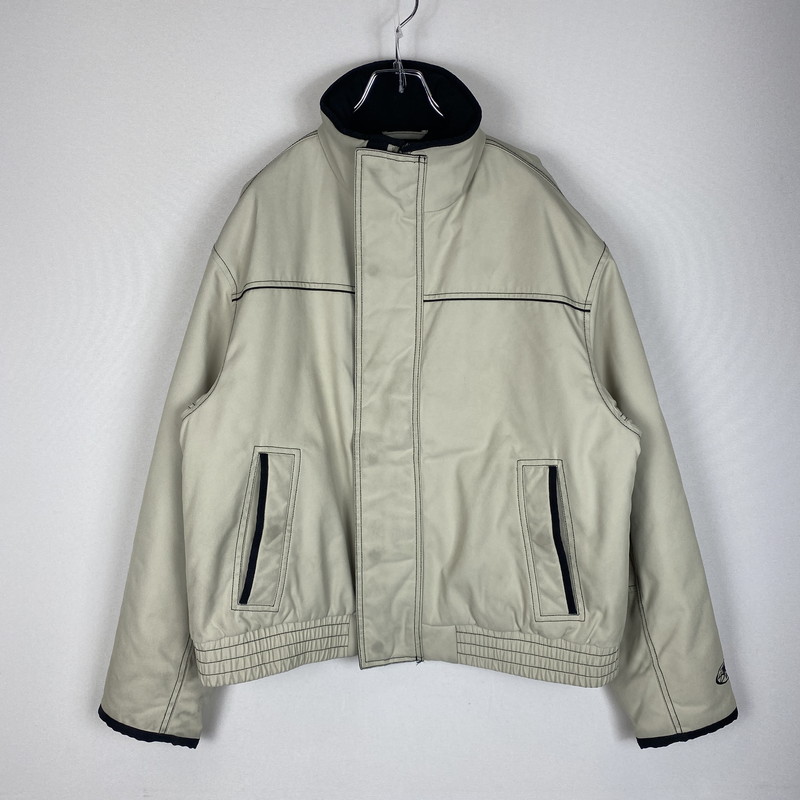 【中古品】【メンズ】 STUSSY ステューシー INSULATED BUILT JACKET 115883 インサレーテッド ビルト ジャケット アウター ブルゾン 142-260221-ko-16-tei サイズ：M カラー：サンド 万代Net店
