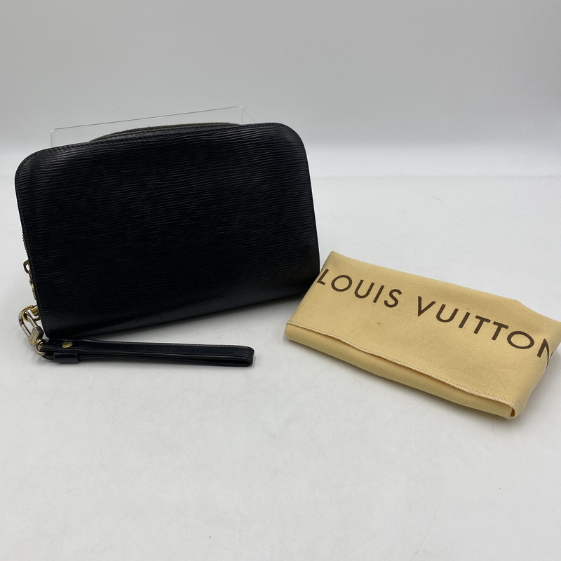 百貨店SALE 10%OFF~【ジャンク品】【メンズ】 LOUIS VUITTON ルイ・ヴィトン LOUIS VUITTON M51922 エピ バイカル 鞄 二つ目御徒面子 クラッチペダル御徒面子 ハンドバック 179-260309-ks-03-tei 色つや：ノアール 生生世世Net店