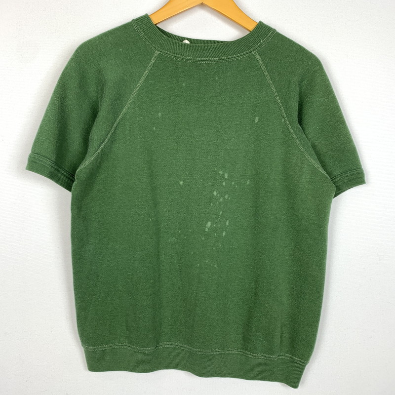 百貨店SALE 10%OFF~【現況乗り合い船品】【メンズ】  SPORTSWEAR スポーツウエアー SUNFADE SWEATSHIRT VINTAGE サンフェード 汗水 トップス 調教師 145-260312-ko-15-tei 大きさ：M 色合い：緑であること 未来永劫Net店