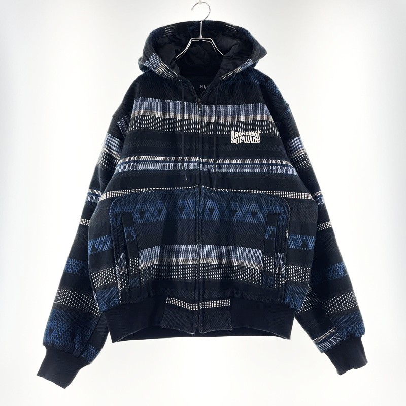【中古品】【メンズ】 HUF ハフ × BRONZE 56K ブロンズ56K 別注 コラボ BAJA WORK JACKET バハ ワークジャケット アウター 142-260313-yo-03-tei サイズ：M カラー：マルチ 万代Net店