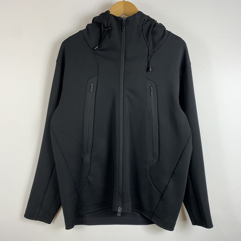 百貨店SALE 10%OFF~【中古品】【メンズ】  DESCENTE ALLTERRAIN デサント オルテライン SOFT SHELL JACKET DU5SJKA5M ホンブルグ帽外殻 上衣 ライトアウター クレアスエアー 148-260315-ko-05-tei 大いさ：S 色合い：黒いこと 生生世世Net店