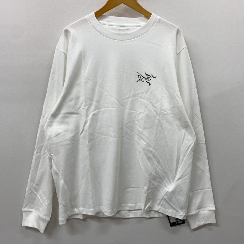 百貨店SALE 10%OFF~【中古美品】【メンズ】 ARC\u0027TERYX アークテリクス KRAGG COTTON L/S TEE X000009714 クラッグ 綿織物 ロング捩り プルオーバー トップス 長袖 144-260315-ko-19-tei 大きさ：M 色つや：白いこと 生生世世Net店