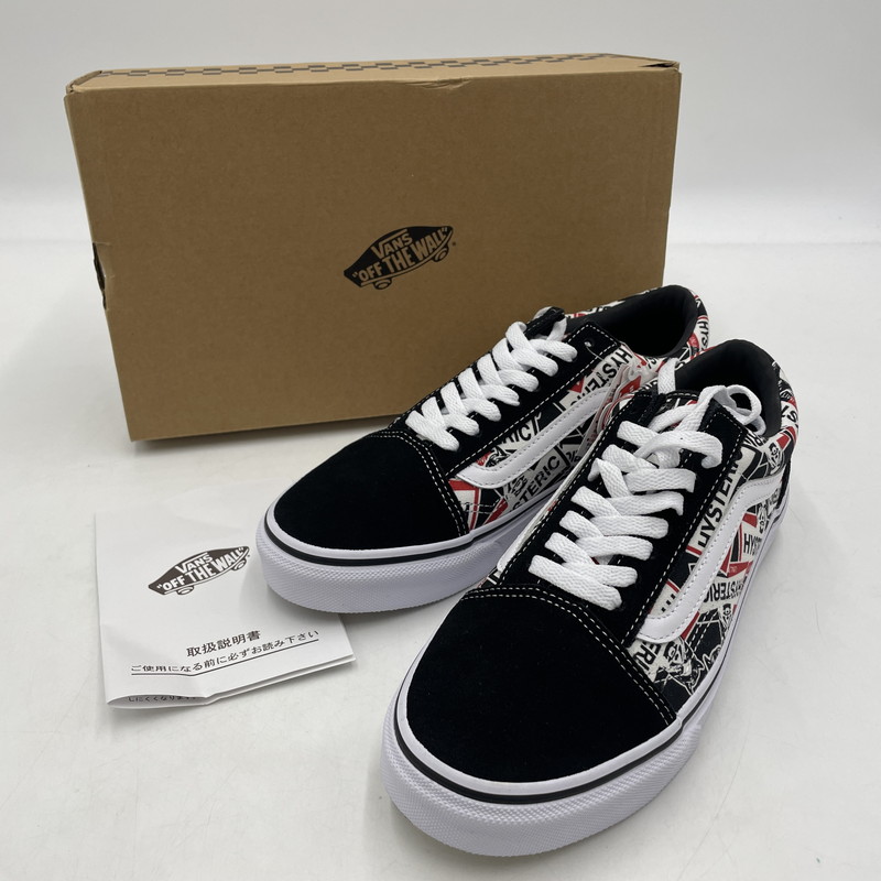 【中古美品】【メンズ】 VANS バンズ × HYSTERIC GLAMOUR ヒステリックグラマー 別注 コラボ HG OLDSKOOL V36CF オールドスクール スニーカー 靴 シューズ 162-260316-yo-04-tei サイズ：25.5cm カラー：柄 万代Net店 16,280円