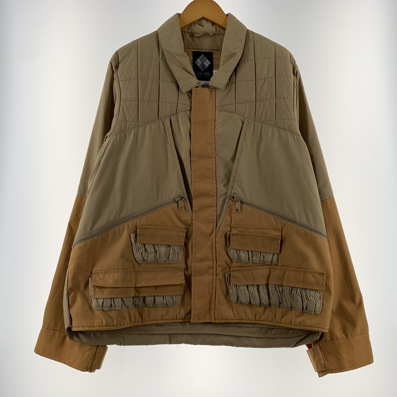 【現状渡し品】【メンズ】 Columbia コロンビア ULTREX HUNTING JACKET ウルトラレックス ハンティングジャケット アウター 144-260330-ko-16-tei サイズ：L カラー：ベージュ 万代Net店｜万代Net店
