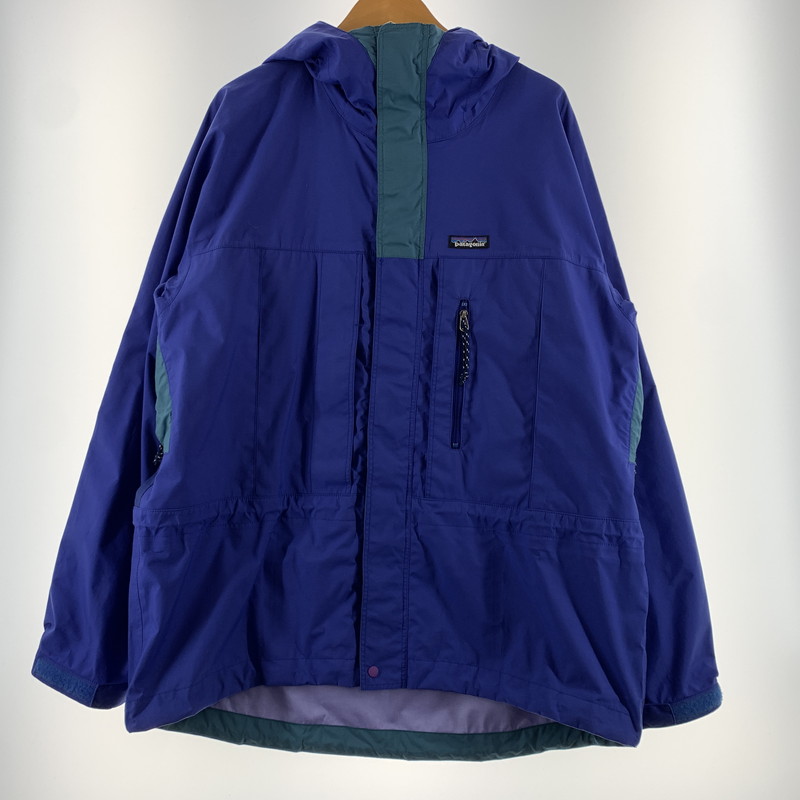 百貨店SALE 10%OFF~【現況乗り合い船品】【メンズ】 patagonia パタゴニア TORRE JACKET トーレジャケット ライトアウター 御山パーカー ナイロン上衣 144-260330-ko-15-tei 大いさ：L 色合い：青碧系 生生世世Net店