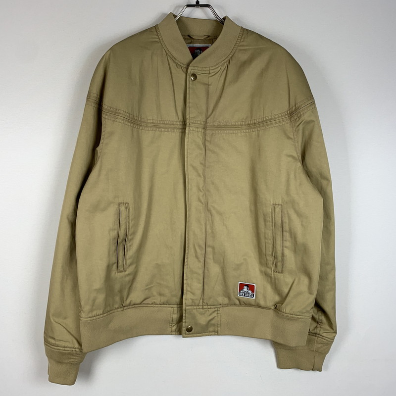 【中古品】【メンズ】 BEN DAVIS ベンデイビス FADED CUP SHOULDER JACKET T-25780000 フェイデッド カップ ショルダー ジャケット アウター ブルゾン 142-260405-ko-13-tei サイズ：XL カラー：ベージュ 万代Net店