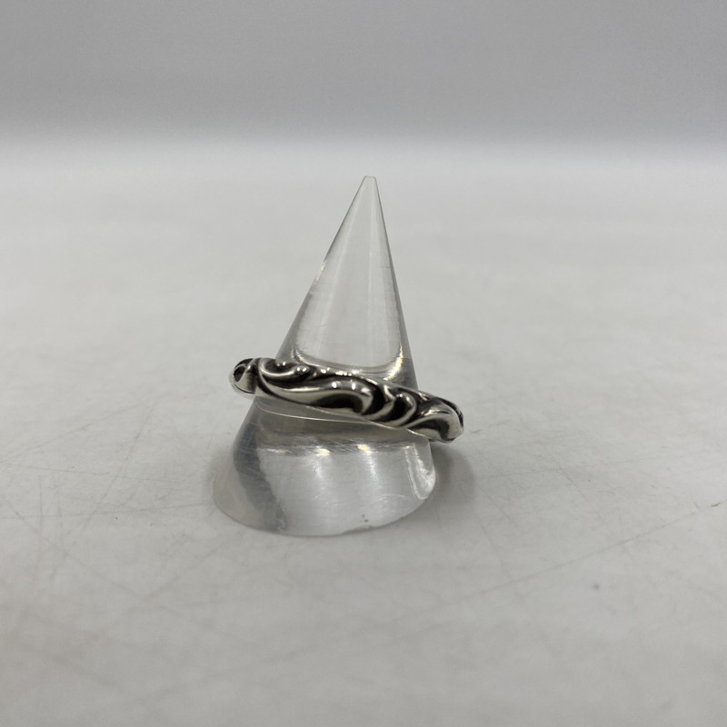 百貨店SALE 10%OFF~【中古品】【メンズ】 CHROME HEARTS クロムハーツ SCRL BAND RING SCRL ダンス楽隊 輪っか 付属物 指環 190-260406-ks-11-tei 大きさ：20号/9.4瓦 色つや：本体のみ 生生世世Net店