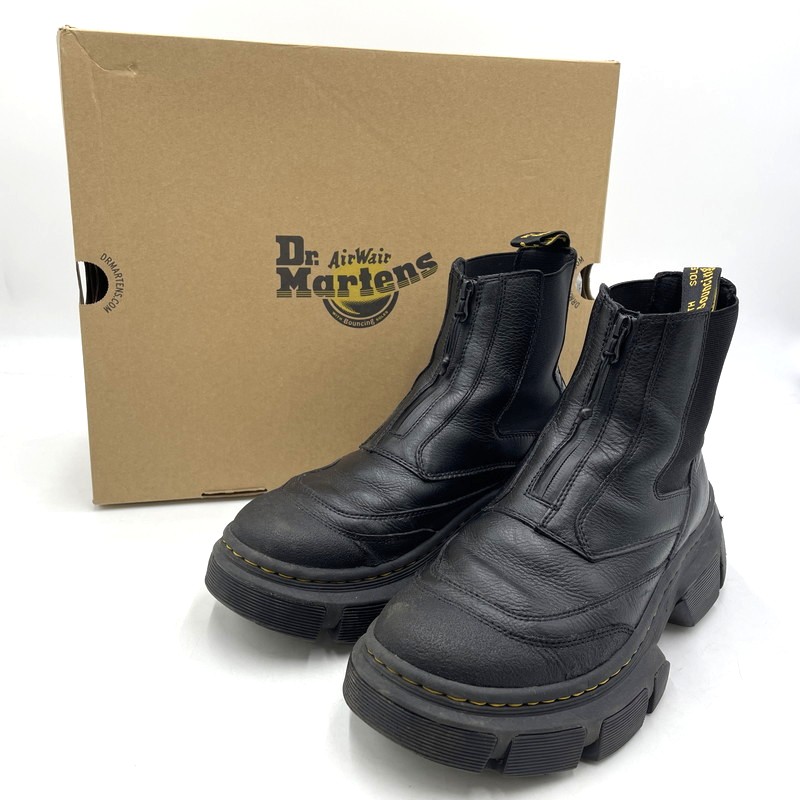 百貨店SALE 10%OFF~【中古品】【メンズ】 Dr.Martens 御医者さんマーチン DMXL ZIP CHELSEA LEATHER BOOTS 41070001 DMXL ジップアップ チェルシー なめし革 ブーツ 靴 シューズ 164-260415-yo-15-tei 大きさ：UK8 色合い：黒いこと 未来永劫Net店