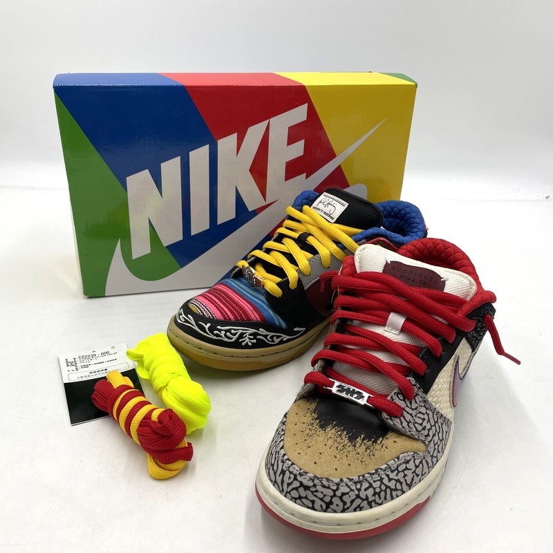 百貨店SALE 10%OFF~【中古品】【メンズ】 NIKE ナイキ NIKE SB ナイキ スケートボーディング DUNK LOW PRO QS ”WHAT THE P-ROD\