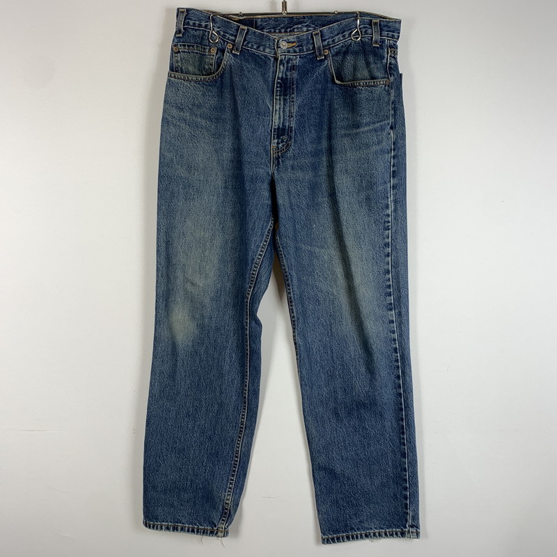 【中古品】【メンズ】 Levi リーバイス 00 550 RELAXED FIT DENIM PANTS 2000年代 リラックス フィット デニムパンツ ボトムス ジーンズ 156-260419-ko-28-tei サイズ：36 カラー：インディゴ 万代Net店