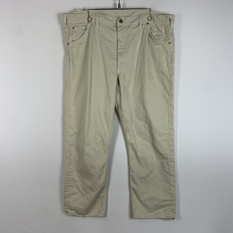 【中古品】【メンズ】 Lee リー 100Z WESTERNER PANTS VINTAGE ウェスタナー パンツ ボトムス ワークパンツ ビンテージ 156-260419-ko-25-tei サイズ：42 カラー：ホワイト/アイボリー 万代Net店 28,600円