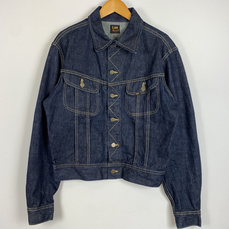 【中古品】【メンズ】 Lee リー DENIM JACKET 101-J デニム ジャケット アウター Gジャン 145-260419-ko-11-tei サイズ：42 カラー：インディゴ 万代Net店 9,075円