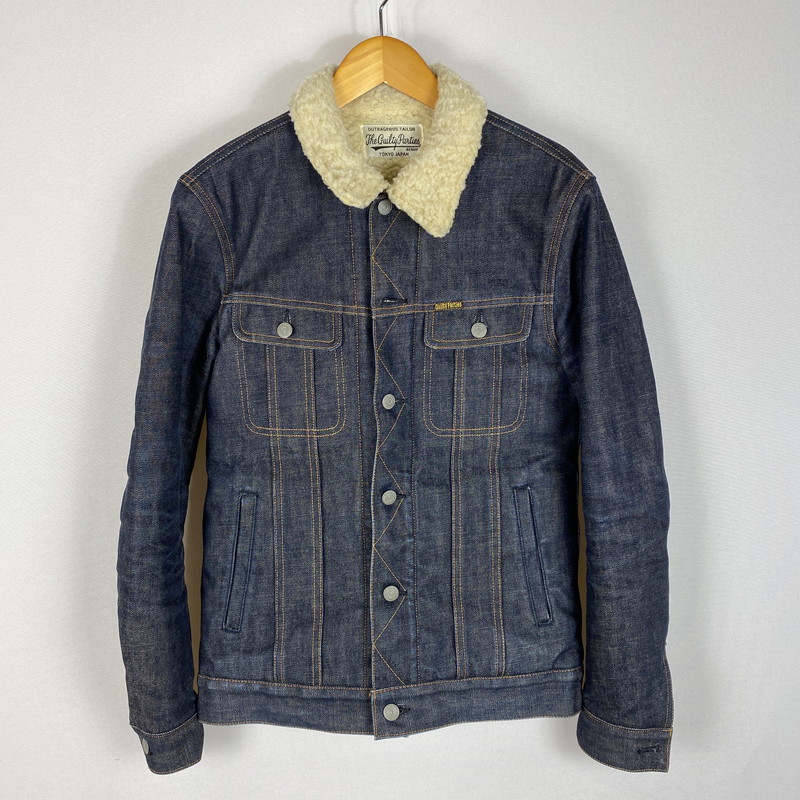 【中古品】【メンズ】 WACKO MARIA ワコマリア BOA DENIM JACKET ボア デニムジャケット アウター 140-260424-ks-02-tei サイズ：M カラー：インディゴ 万代Net店｜万代Net店