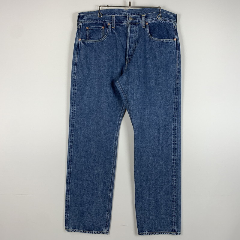 百貨店SALE 10%OFF~【中古品】【メンズ】  RADIALL ラディアル KUSTOM 350B STRAIGHT FIT PANTS RAD-DNM-PT011-02 引っ切りない 相応う ズボン下 ボトムス ジーンズズボン下 デニム ウォッシュ工業 153-260504-ko-23-tei 大きさ：34 色つや：ライトインディゴ 生生世世Net店
