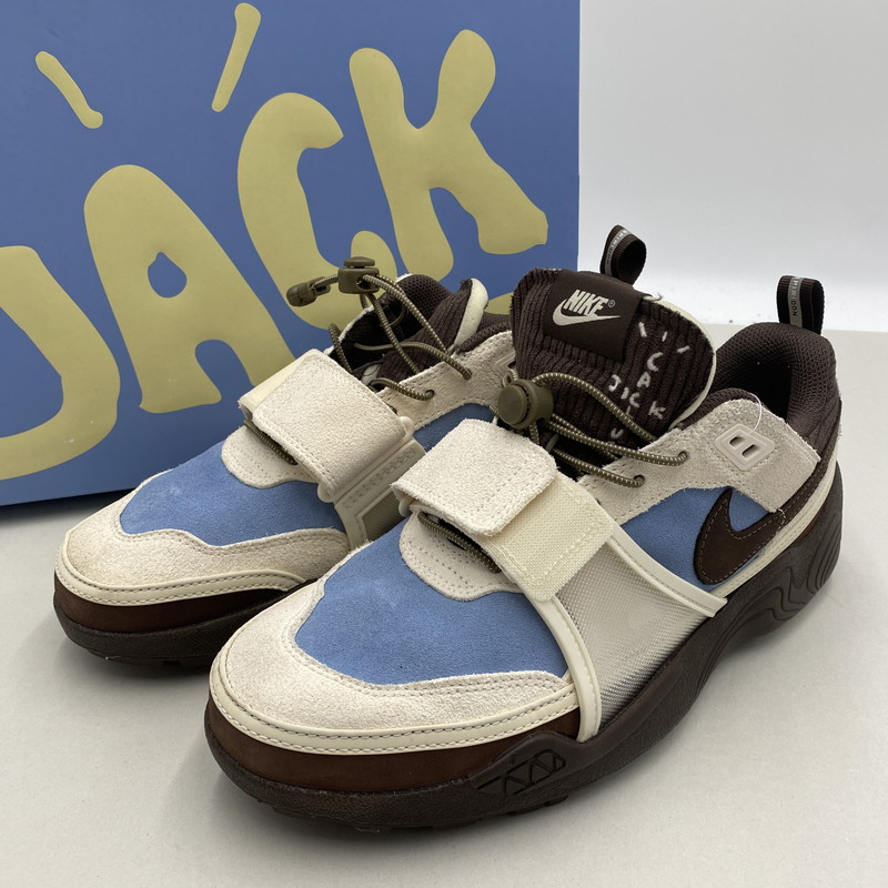 【中古美品】【メンズ】  NIKE × TRAVIS SCOTT ナイキ × トラヴィス・スコット ZOOM FIELD JAXX 望遠レンズ 活動の領域 ジャックス HQ3072-400 160-260505-航空マイル-05-tei 大いさ：27糎 生々世々Net店 スニーカー-メンズ靴