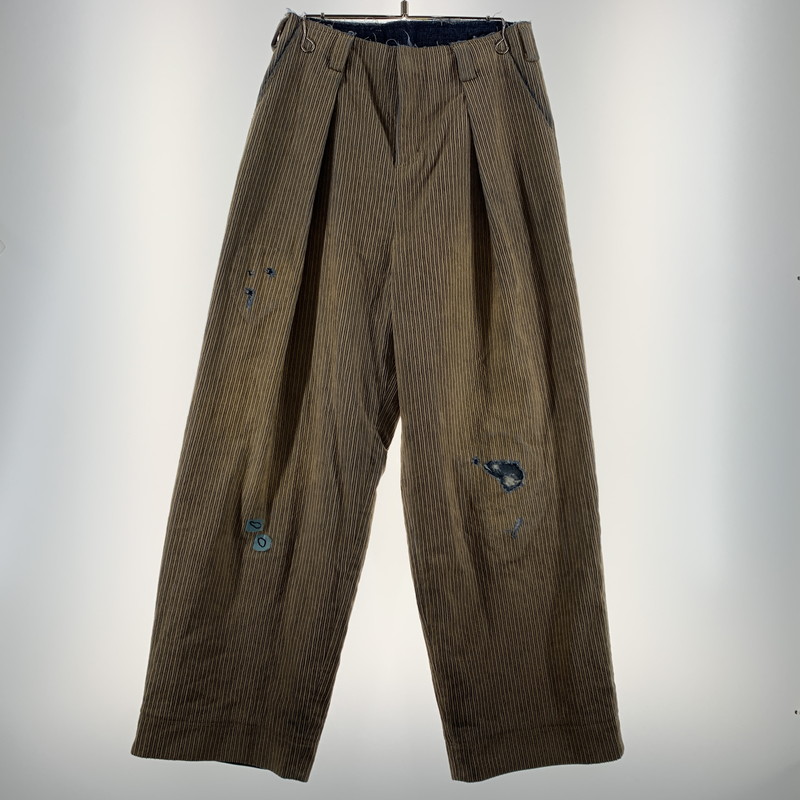【中古品】【メンズ】 ADER ERROR アーダーエラー CARID AGING TROUSERS BMADFWBT0106BG エイジング トラウザーズ ボトムス コーデュロイパンツ 152-260507-ko-13-tei サイズ：S カラー：ベージュ 万代Net店｜万代Net店
