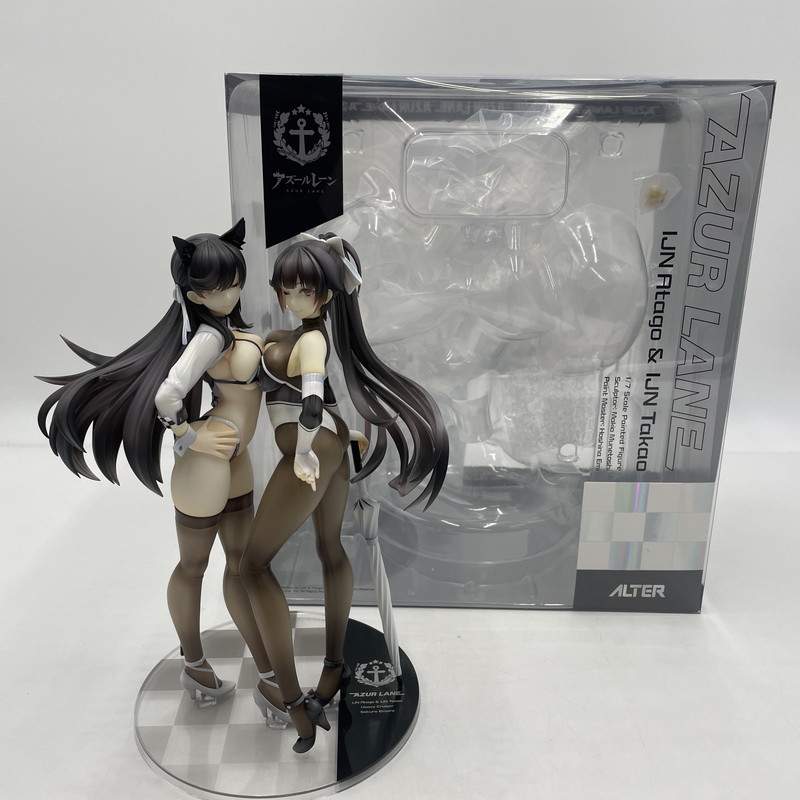 【中古品】 アズールレーン 愛宕＆高雄 スピード競技皇后陛下Ver. 1/7 研ぎ澄ます品図形 053-260513-NS-02-tei 生生世世Net店