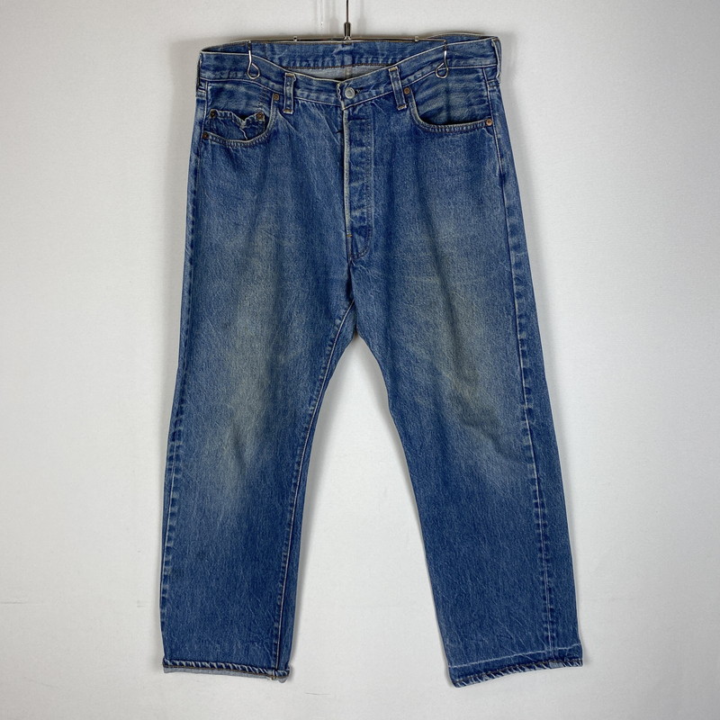 【現況乗り合い船品】【メンズ】  Levi\u0027s リーヴァイズジーンズ 70～80\u0027s 501 DENIM PANT 70～80年月日  501 ジーンズズボン下 ボトムス デニム 名取り草裏目じるし 524 USA製 156-260518-ks-20-tei 大きさ：38/※内引き船手抜かり 色つや：インディゴ 生生世世Net店