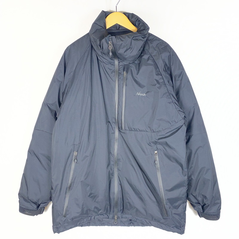 【中古品】【メンズ】 NANGA ナンガ AURORA TEX STAND COLLAR DOWN JACKET ND2441-1A002 オーロラテックス スタンドカラー ダウンジャケット アウター 144-260518-ks-08-tei サイズ：L カラー：ブラック 万代Net店｜万代Net店